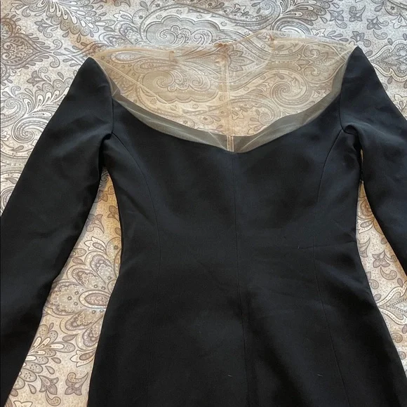 Alexander Wang Black Long Sleeve Dress